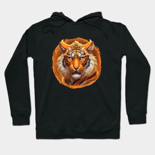 Tiger Design Hoodie